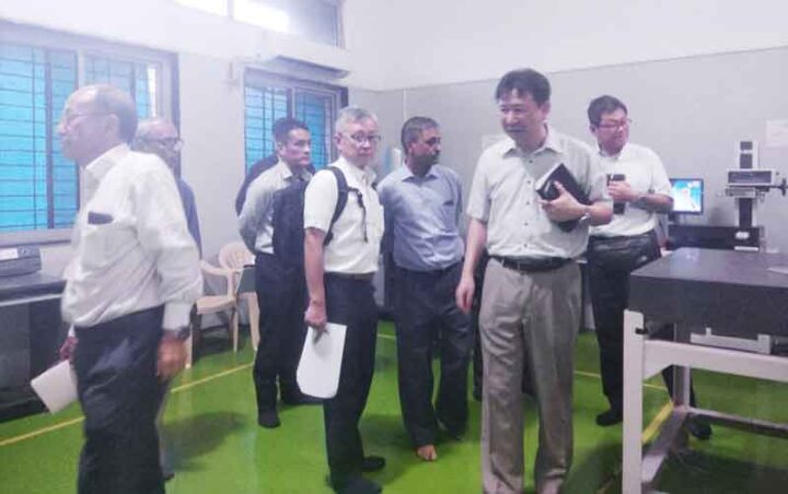 Japanese delegation visited Auto Cluster